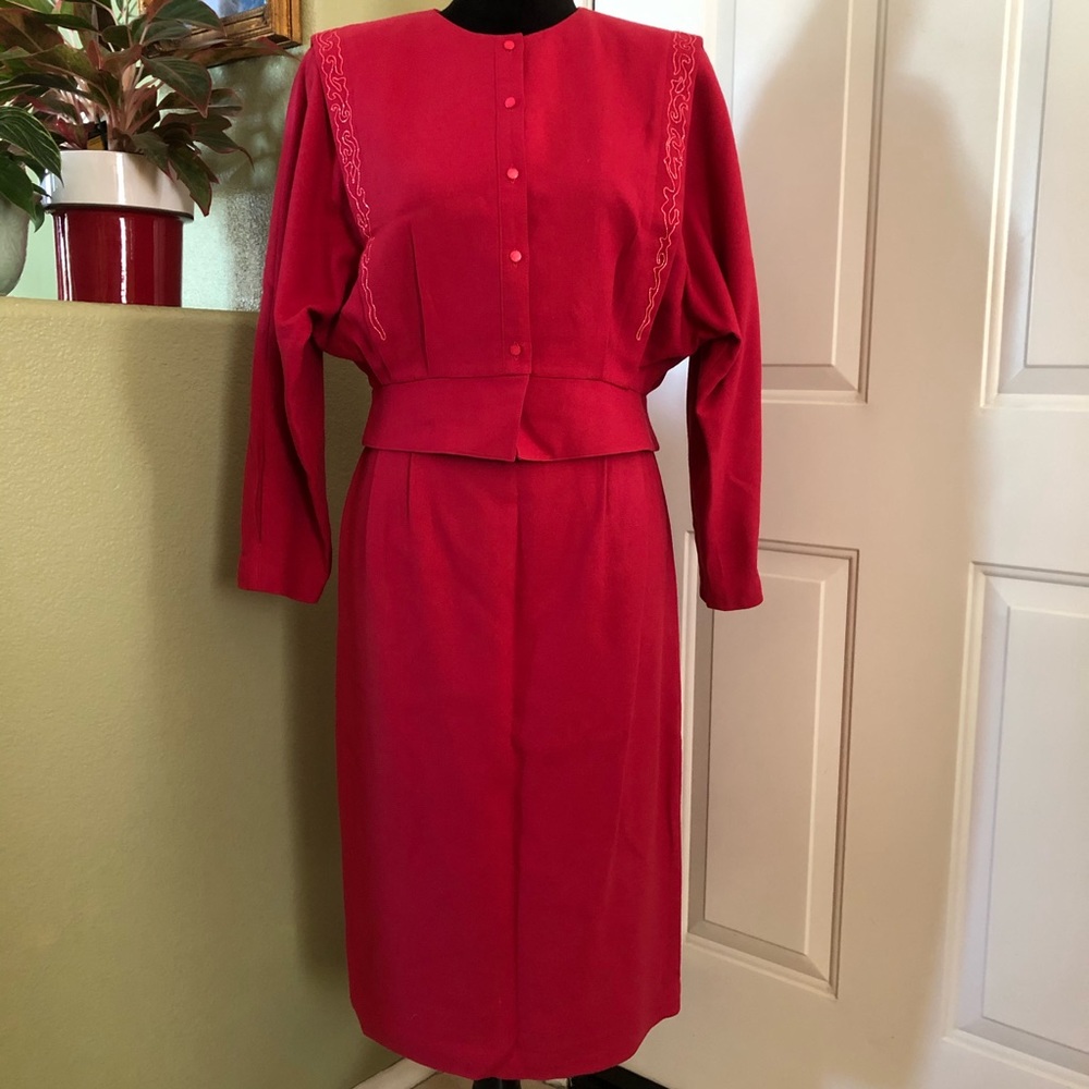 VTG Sartorial Skirt Suit